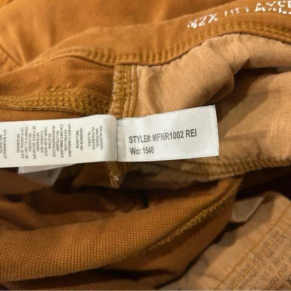 Duer Golden Brown No Sweat Relaxed Taper Fit Casual Pants - Men’s Size 34 x 32 - Picture 7 of 11